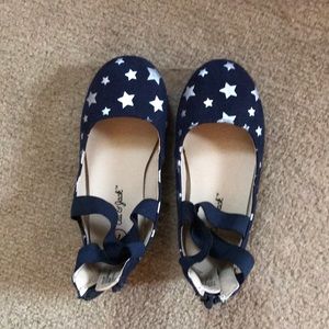 Star toddler flats